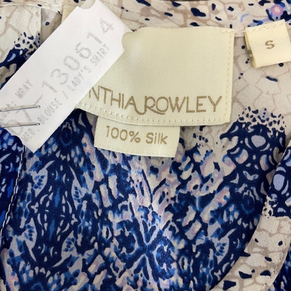 100% silk blouse - Picture 6 of 7